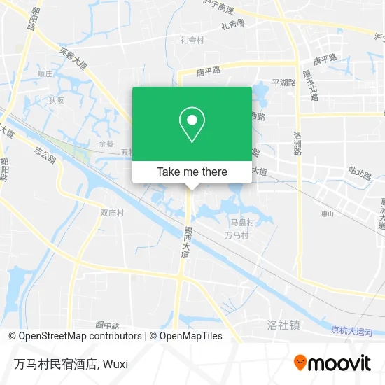 万马村民宿酒店 map