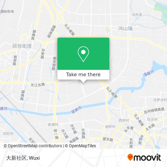 大新社区 map