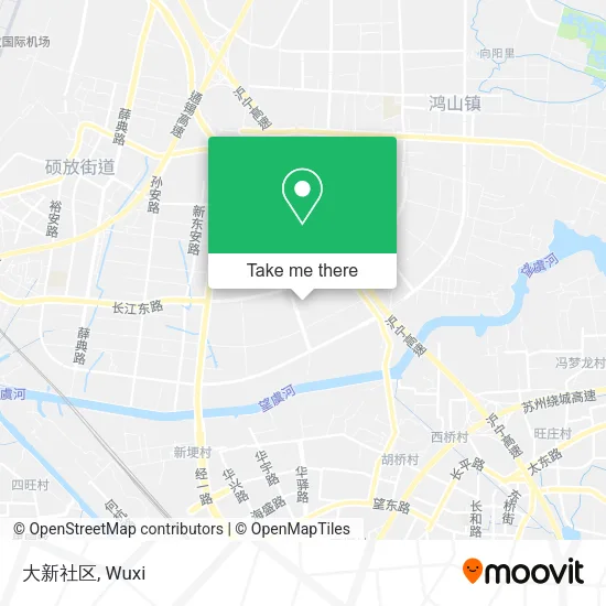 大新社区 map