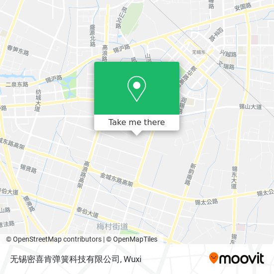 无锡密喜肯弹簧科技有限公司 map