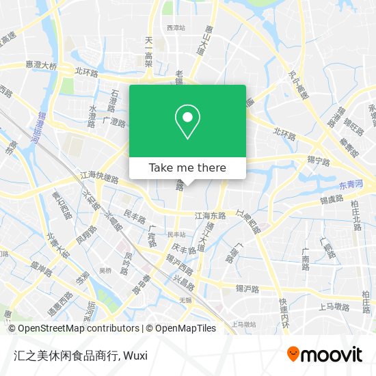 汇之美休闲食品商行 map