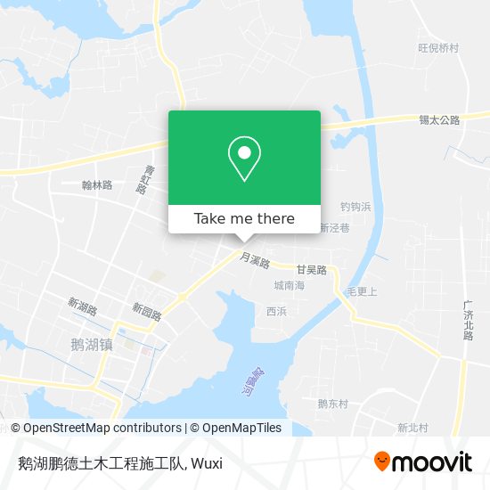 鹅湖鹏德土木工程施工队 map