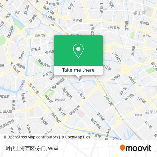 时代上河西区-东门 map