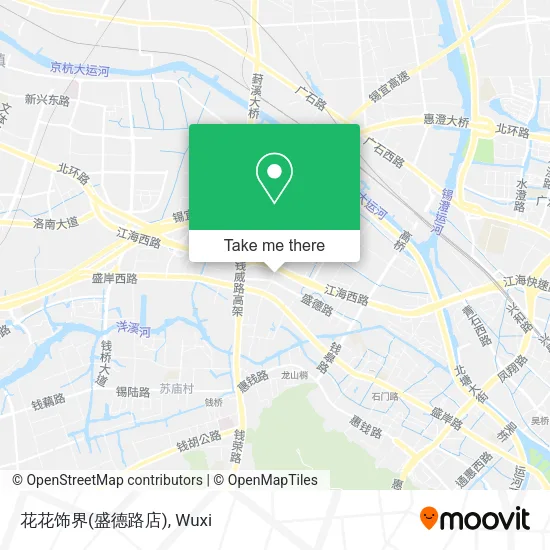 花花饰界(盛德路店) map
