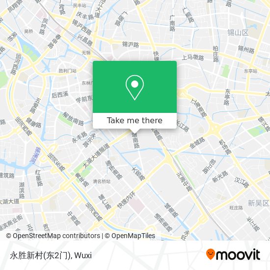 永胜新村(东2门) map