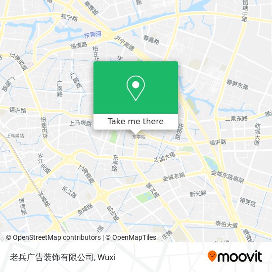 老兵广告装饰有限公司 map