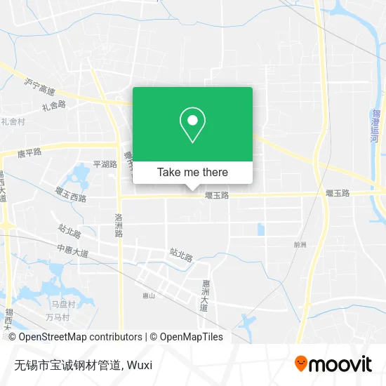 无锡市宝诚钢材管道 map