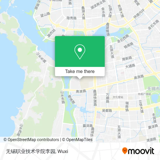 无锡职业技术学院李园 map