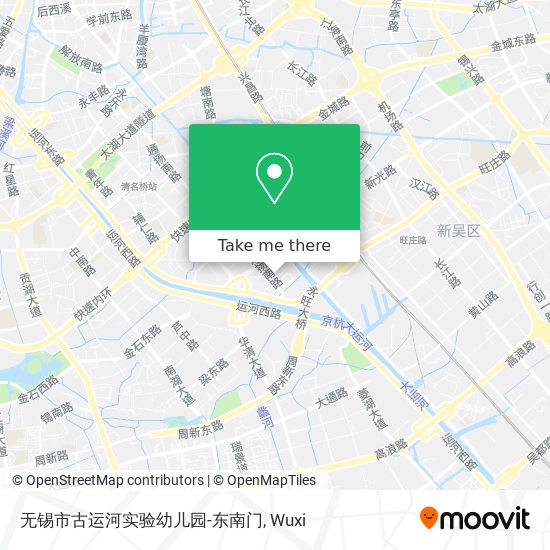 无锡市古运河实验幼儿园-东南门 map