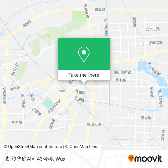 凯旋华庭A区-43号楼 map