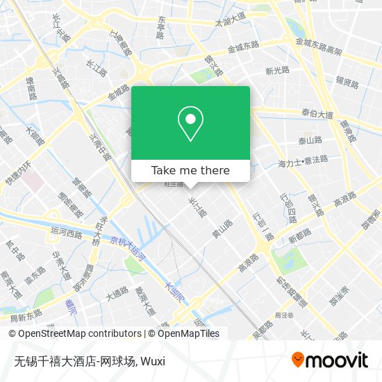 无锡千禧大酒店-网球场 map