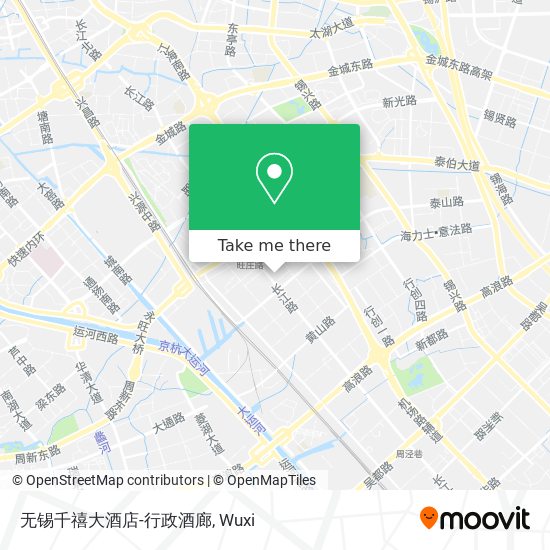 无锡千禧大酒店-行政酒廊 map