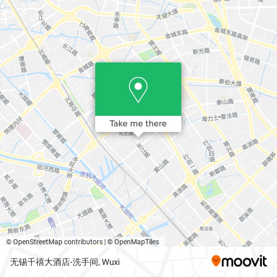 无锡千禧大酒店-洗手间 map
