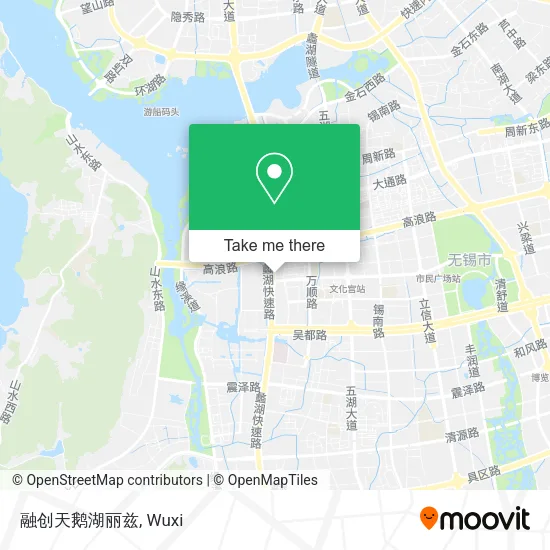 融创天鹅湖丽兹 map