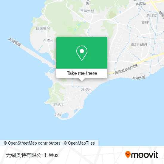 无锡奥特有限公司 map