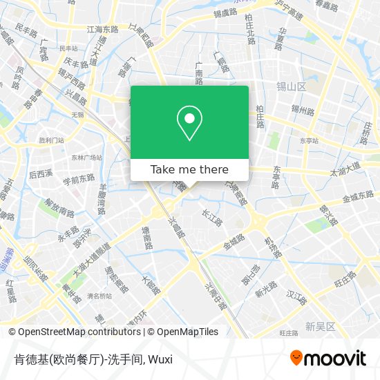 肯德基(欧尚餐厅)-洗手间 map