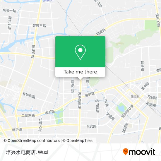 培兴水电商店 map