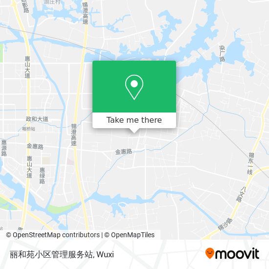 丽和苑小区管理服务站 map
