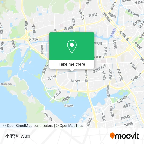 小糜湾 map