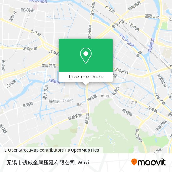 无锡市钱威金属压延有限公司 map