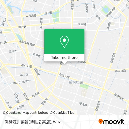 蜀缘源川菜馆(博胜公寓店) map