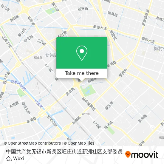 中国共产党无锡市新吴区旺庄街道新洲社区支部委员会 map