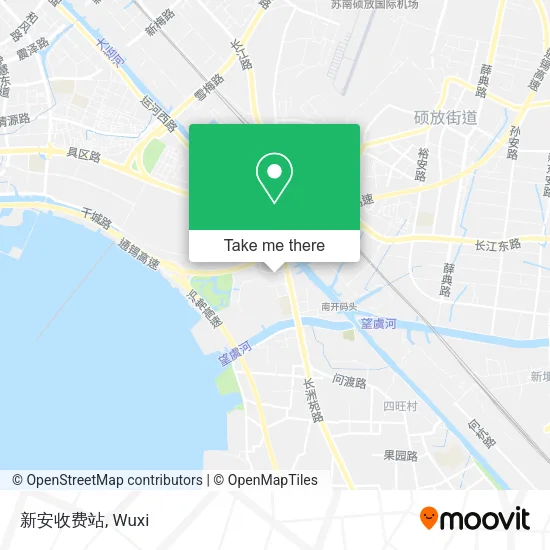 新安收费站 map