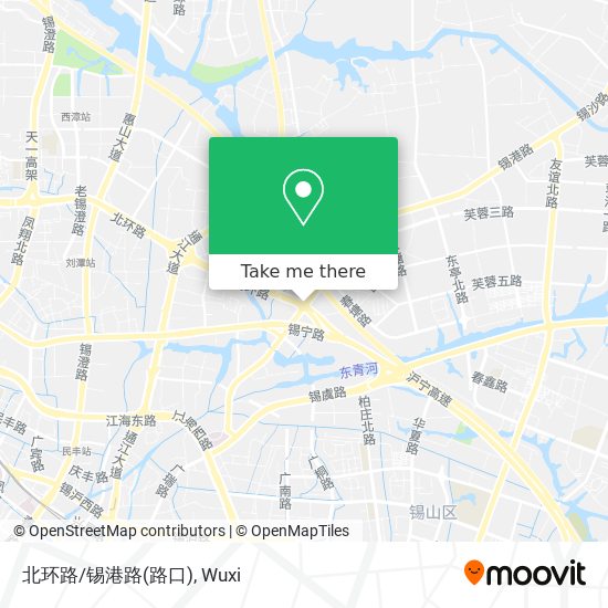 北环路/锡港路(路口) map