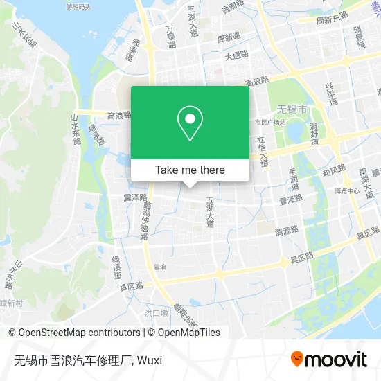 无锡市雪浪汽车修理厂 map