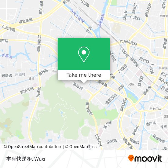 丰巢快递柜 map