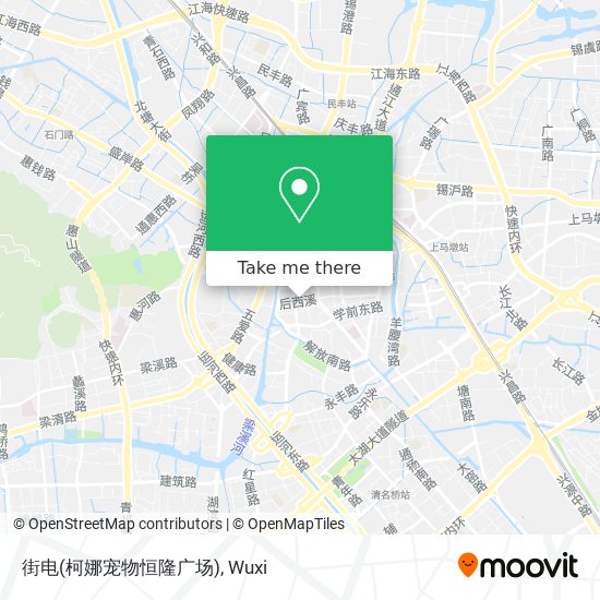 街电(柯娜宠物恒隆广场) map