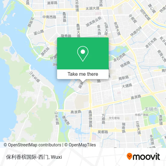 保利香槟国际-西门 map