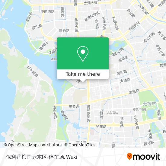 保利香槟国际东区-停车场 map