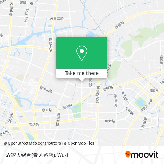 农家大锅台(春风路店) map