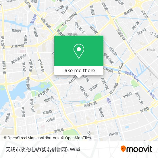 无锡市政充电站(扬名创智园) map