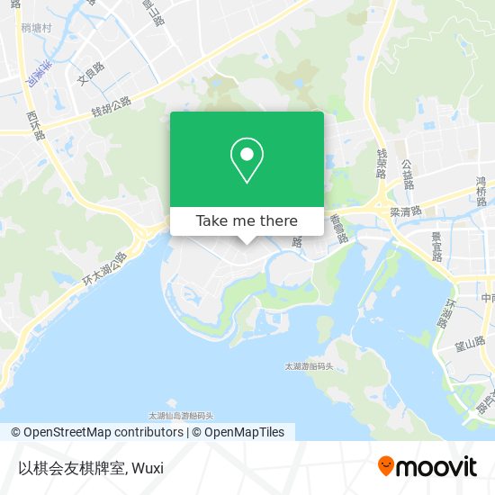 以棋会友棋牌室 map
