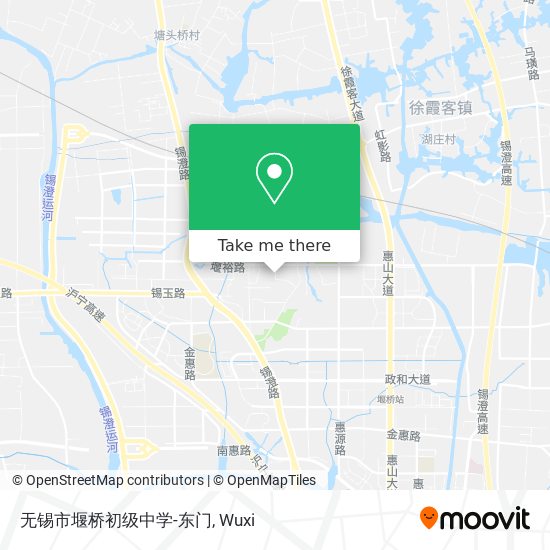 无锡市堰桥初级中学-东门 map