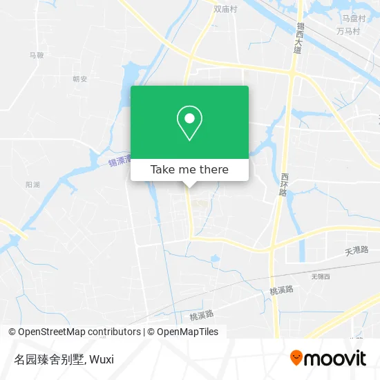 名园臻舍别墅 map