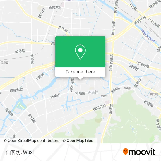 仙客坊 map