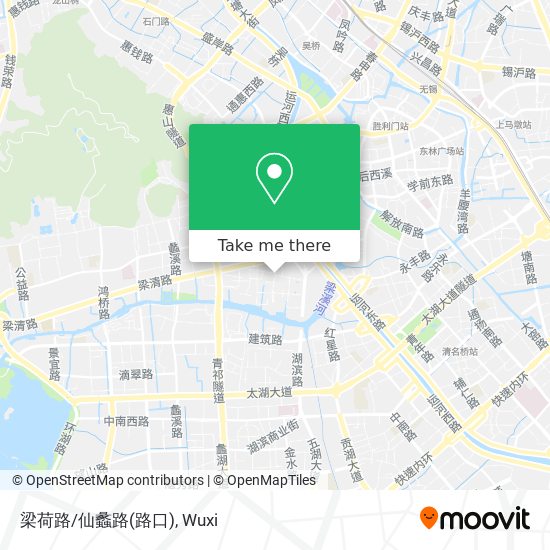 梁荷路/仙蠡路(路口) map