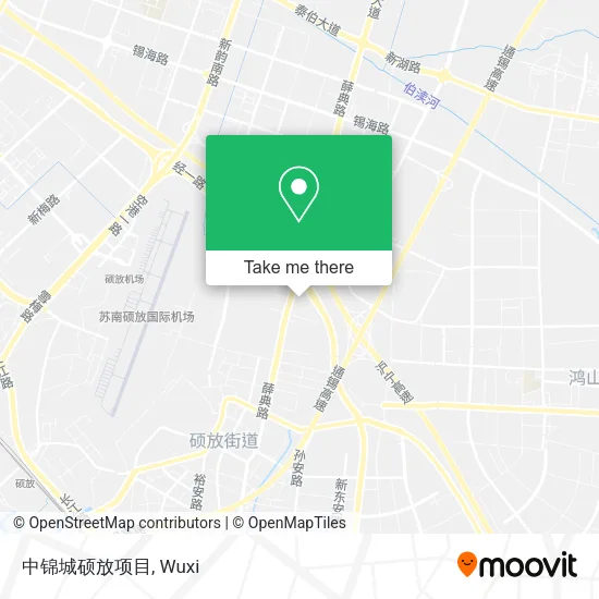 中锦城硕放项目 map