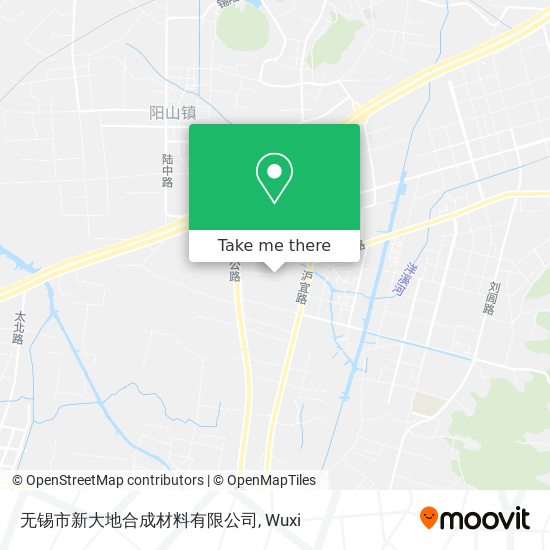 无锡市新大地合成材料有限公司 map
