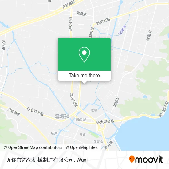 无锡市鸿亿机械制造有限公司 map