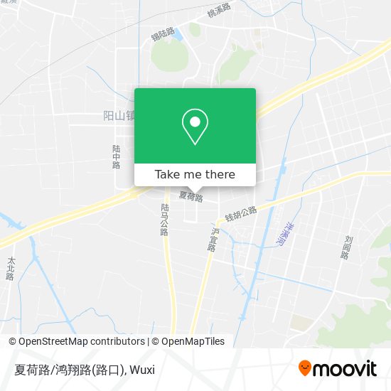 夏荷路/鸿翔路(路口) map