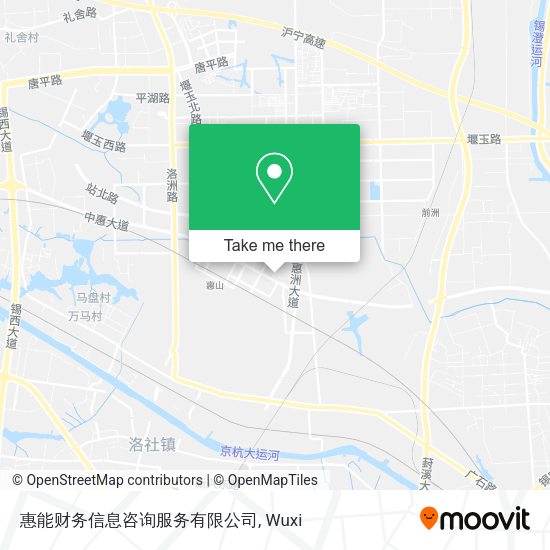 惠能财务信息咨询服务有限公司 map