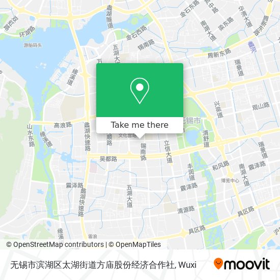 无锡市滨湖区太湖街道方庙股份经济合作社 map