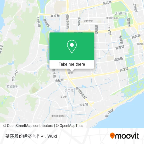 望溪股份经济合作社 map