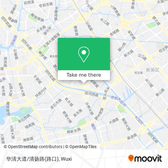 华清大道/清扬路(路口) map