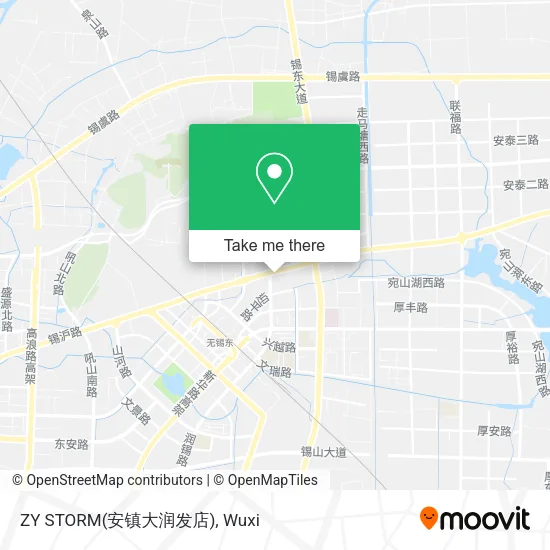 ZY STORM(安镇大润发店) map
