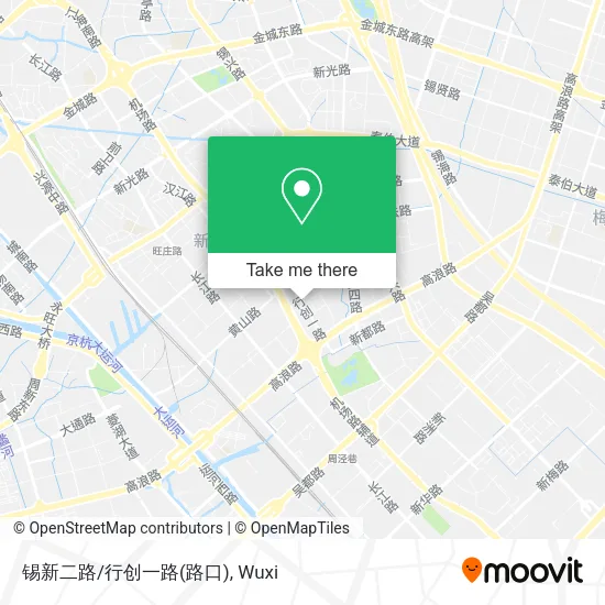 锡新二路/行创一路(路口) map